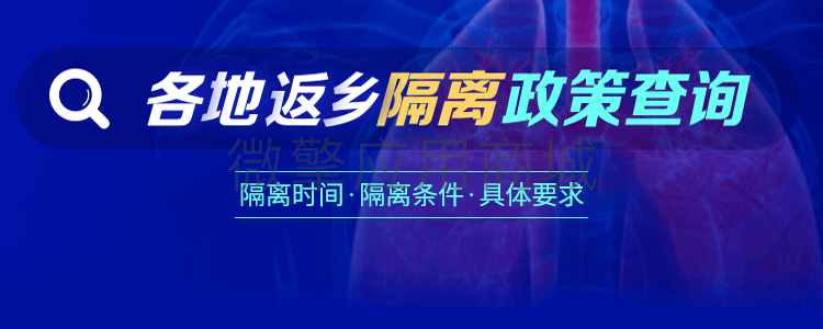 隔离政策查询小程序制作，隔离政策查询网站系统开发-第6张图片-小程序制作网