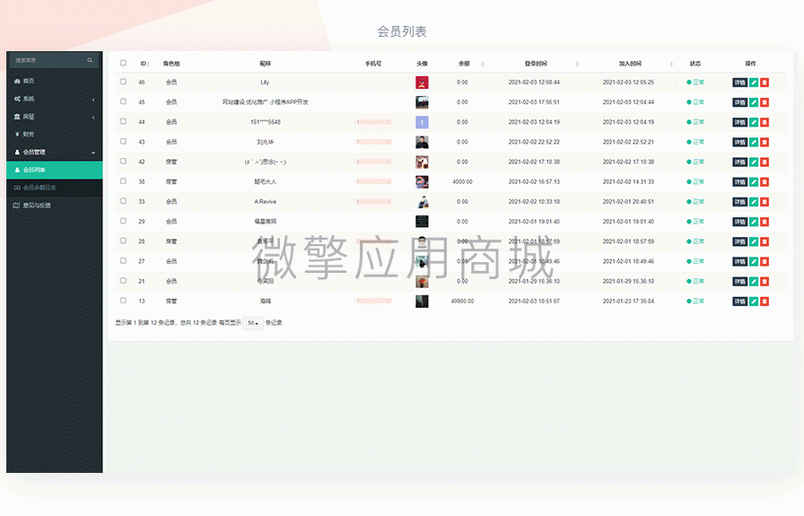 微匠工收租房小程序制作，微匠工收租房网站系统开发-第38张图片-小程序制作网